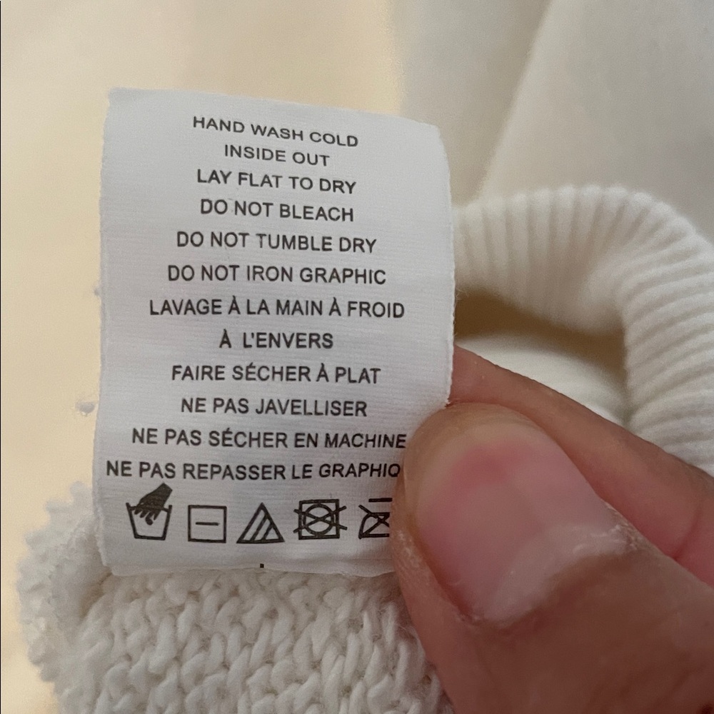 Spiritual Gangster White Pullover - Picture 5 of 5